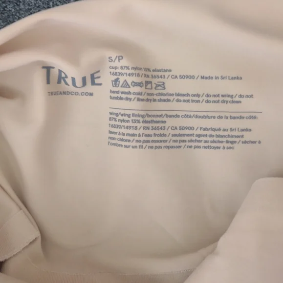 True Scoop Neck Bralette - Picture 4 of 4